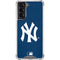 MLB New York Yankees - Solid Distressed Galaxy S22 Clear Case