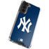 MLB New York Yankees - Solid Distressed Galaxy S22 Plus Clear Case