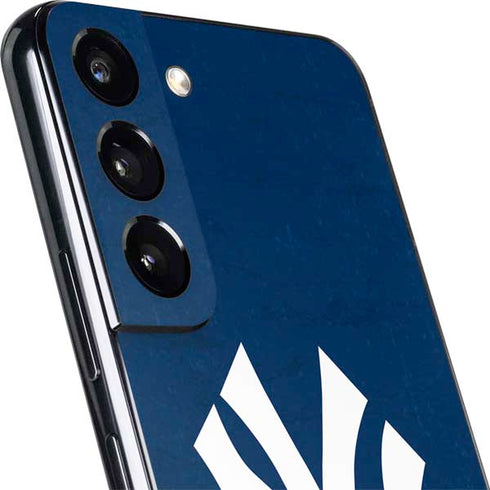 MLB New York Yankees - Solid Distressed Galaxy S22 Skin