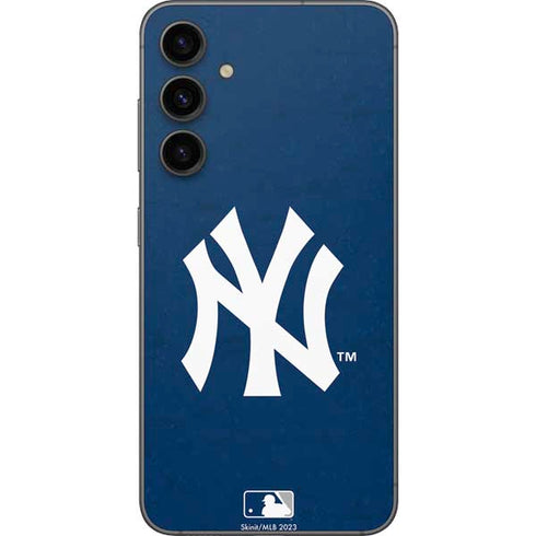MLB New York Yankees - Solid Distressed Galaxy S23 FE Skin
