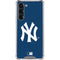 MLB New York Yankees - Solid Distressed Galaxy S23 Plus Clear Case