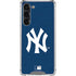 MLB New York Yankees - Solid Distressed Galaxy S23 Plus Clear Case