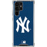 MLB New York Yankees - Solid Distressed Galaxy S24 Ultra Clear Case