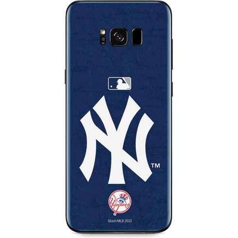 MLB New York Yankees - Solid Distressed Galaxy S8 Skin