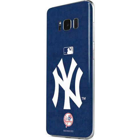 MLB New York Yankees - Solid Distressed Galaxy S8 Skin