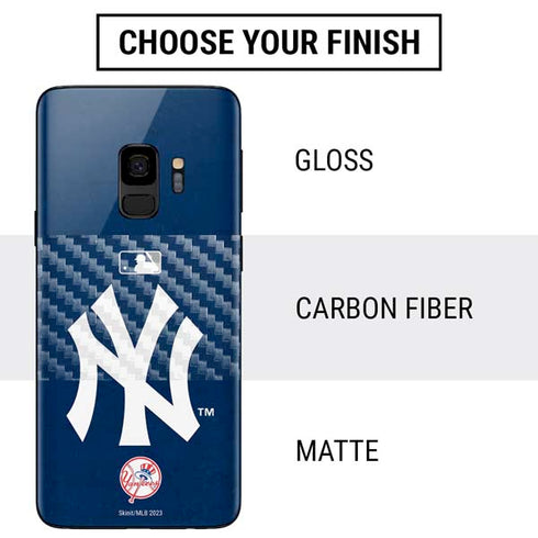 MLB New York Yankees - Solid Distressed Galaxy S9 Skin