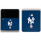 MLB New York Yankees - Solid Distressed Galaxy Z Flip3 5G Skin