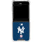 MLB New York Yankees - Solid Distressed Galaxy Z Flip5 5G Clear Case