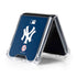 MLB New York Yankees - Solid Distressed Galaxy Z Flip5 5G Clear Case
