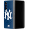MLB New York Yankees - Solid Distressed Galaxy Z Fold4 5G Skin