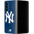 MLB New York Yankees - Solid Distressed Galaxy Z Fold4 5G Skin