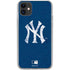 MLB New York Yankees - Solid Distressed iPhone 11 Clear Case