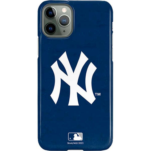 MLB New York Yankees - Solid Distressed iPhone 11 Pro Lite Case