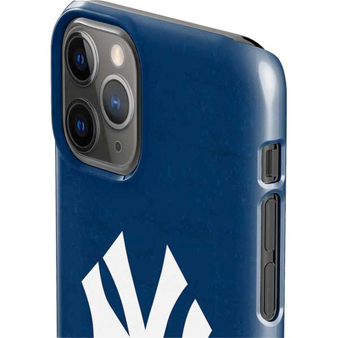 MLB New York Yankees - Solid Distressed iPhone 11 Pro Lite Case