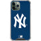 MLB New York Yankees - Solid Distressed iPhone 11 Pro Max Clear Case