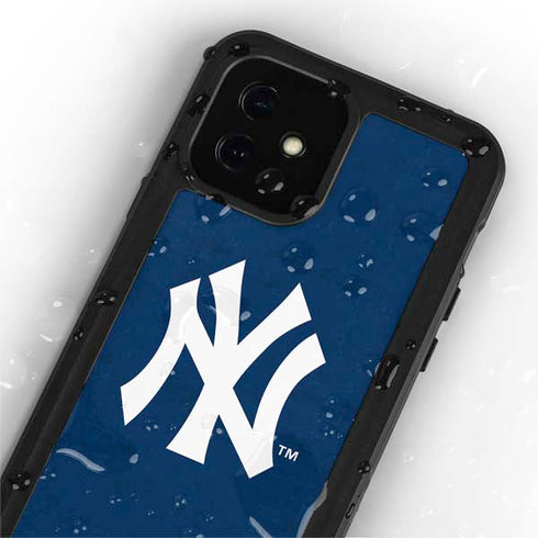 MLB New York Yankees - Solid Distressed iPhone 12 Mini Waterproof Case