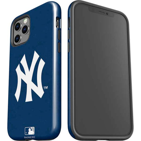 MLB New York Yankees - Solid Distressed iPhone 12 Pro Impact Case