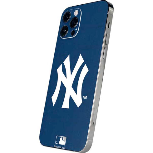 MLB New York Yankees - Solid Distressed iPhone 12 Pro Max Skin