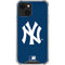 MLB New York Yankees - Solid Distressed iPhone 13 Mini Clear Case