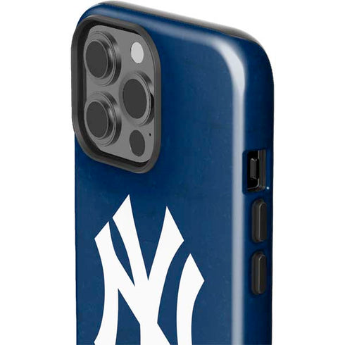 MLB New York Yankees - Solid Distressed iPhone 13 Pro Max Impact Case