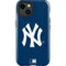 MLB New York Yankees - Solid Distressed iPhone 15 Plus Impact Case