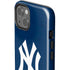MLB New York Yankees - Solid Distressed iPhone 15 Plus Impact Case