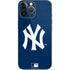 MLB New York Yankees - Solid Distressed iPhone 14 Pro Max Skin