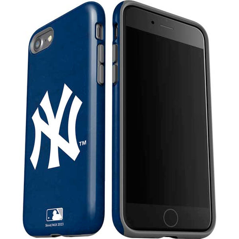 MLB New York Yankees - Solid Distressed iPhone SE (2nd & 3rd Gen) Pro Case