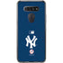 MLB New York Yankees - Solid Distressed LG K51/Q51 Clear Case