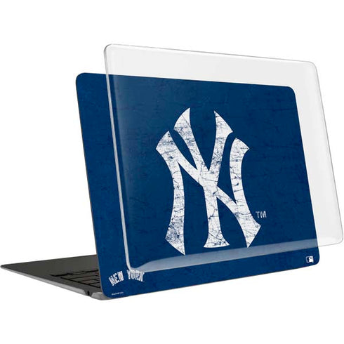 MLB New York Yankees - Solid Distressed MacBook Air 13in (2020) Case plus Skin