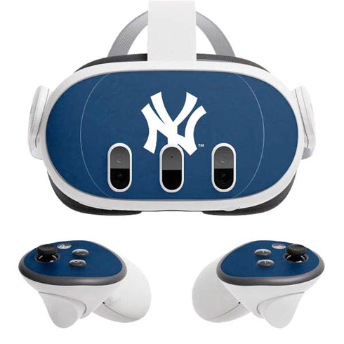 MLB New York Yankees - Solid Distressed Meta Quest 3 Skin