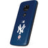 MLB New York Yankees - Solid Distressed Moto E5 Play Skin