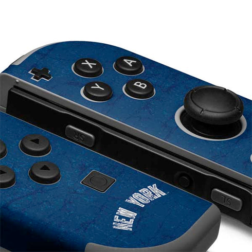 MLB New York Yankees - Solid Distressed Nintendo Joy-Con (L/R) Controller Skin