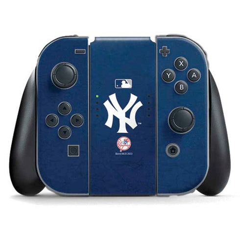MLB New York Yankees - Solid Distressed Nintendo Switch (2017-2021) Joy-Con Controller Skin