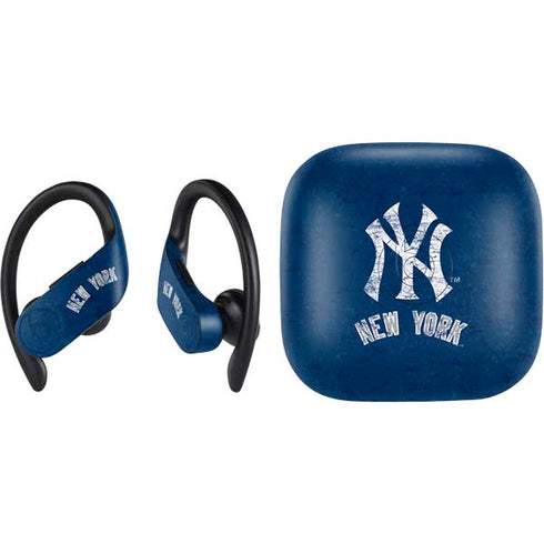 MLB New York Yankees - Solid Distressed PowerBeats Pro Skin