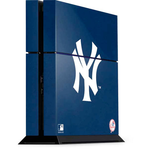 MLB New York Yankees - Solid Distressed PS4 Console Skin