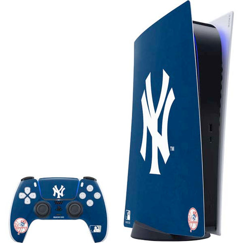 MLB New York Yankees - Solid Distressed PS5 Digital Edition Bundle Skin