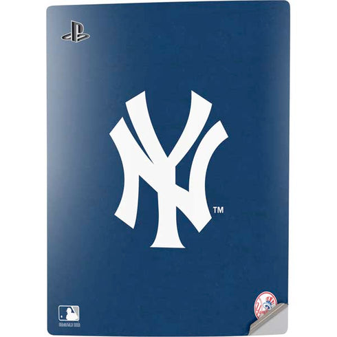 MLB New York Yankees - Solid Distressed PS5 Digital Edition Console Skin
