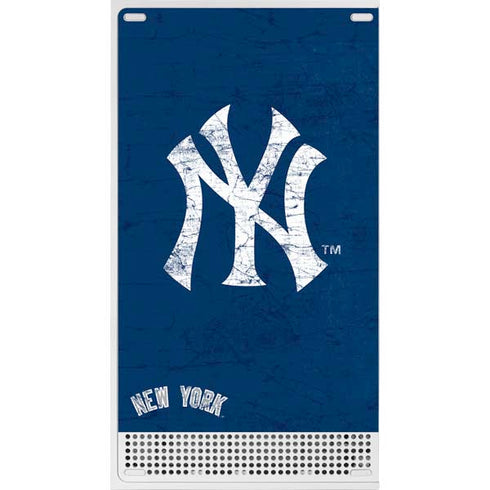 MLB New York Yankees - Solid Distressed Xbox Series S Console Skin
