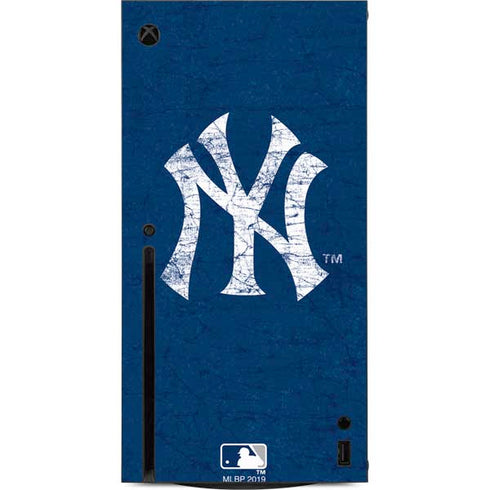 MLB New York Yankees - Solid Distressed Xbox Series X Console Skin