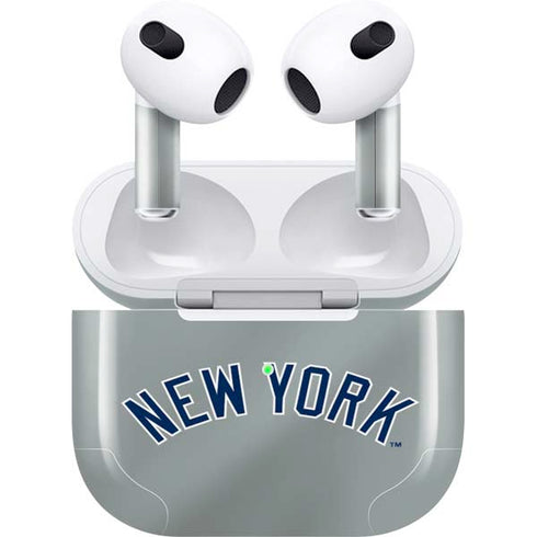 MLB New York Yankees Alternate/Away Jersey Apple AirPods (3rd Gen 2021) Skin