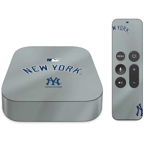 MLB New York Yankees Alternate/Away Jersey Apple TV Skin