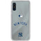 MLB New York Yankees Alternate/Away Jersey Galaxy A10e Clear Case