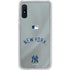 MLB New York Yankees Alternate/Away Jersey Galaxy A10e Clear Case
