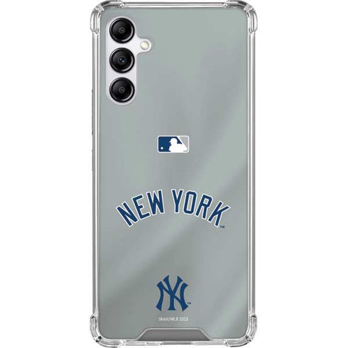 MLB New York Yankees Alternate/Away Jersey Galaxy A14 5G Clear Case