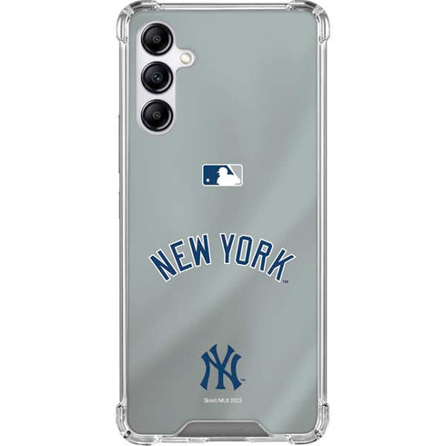MLB New York Yankees Alternate/Away Jersey Galaxy A15 5G Clear Case