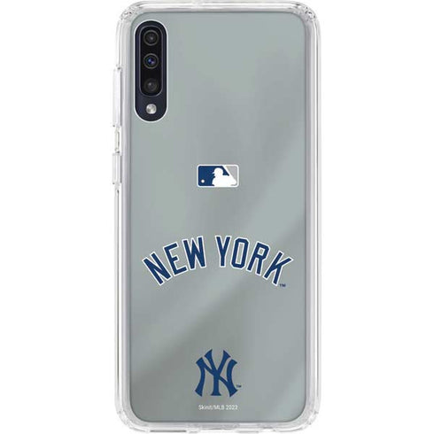 MLB New York Yankees Alternate/Away Jersey Galaxy A50 Clear Case