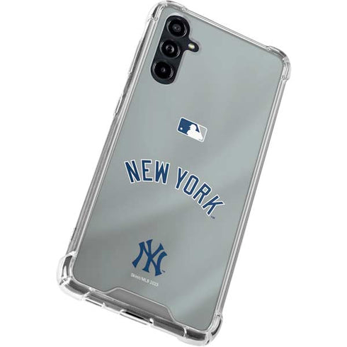 MLB New York Yankees Alternate/Away Jersey Galaxy A54 5G Clear Case