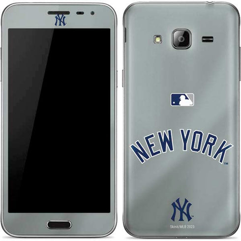 MLB New York Yankees Alternate/Away Jersey Galaxy J3 Skin
