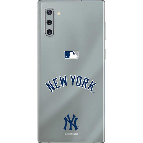 MLB New York Yankees Alternate/Away Jersey Galaxy Note 10 Skin